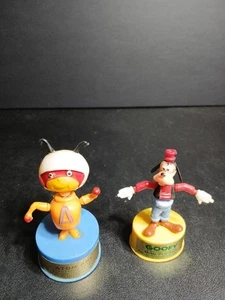 Atom Ant And Goofy Vintage Spring Loaded Push Puppets. Both Fully Functional. - Picture 1 of 8
