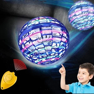 UFO Mini Drohne Kinder Spielzeug Induktions Flying Ball Fliegendes Geschenke LED - Bild 1 von 12