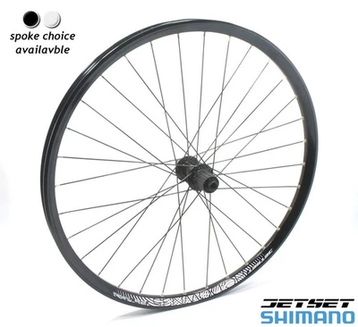 26" 12x142mm Thru Axle Jetset Down35 Shimano Alivio MTB Rear Wheel Center-Lock - Image 1 of 4