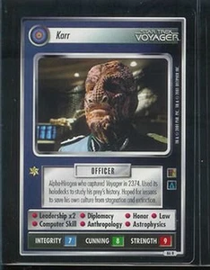 Star Trek CCG 1E The Borg 86R Karr - Picture 1 of 1