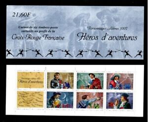 Bloc feuilet de 6 timbres de 1997.- HEROS D'AVENTURES Neuf
