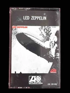 Led Zeppelin: Self Titled Debut Cassette Tape (Atlantic Records) CS 19126 - Picture 1 of 4