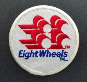 Vintage OTTO RUOTE camion pubblicità patch camionista giacca o cappello - Foto 1 di 3