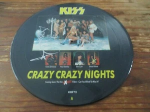 PAUL STANLEY KISS AUTHENTIC SIGNED/AUTOGRAPHED PICTURE DISC JSA CERTIFIED - Picture 1 of 7