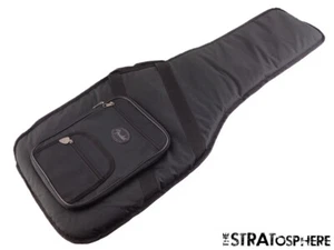 Fender Deluxe gepolsterte Strat/Tele GIG BAG Gitarrenteile schwarz FLACHER BODEN - Bild 1 von 1