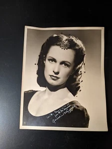 Geraldine Fitzgerald Publicity Print To A. B. Hyman Keith-Albee Signed Autograph - Picture 1 of 1