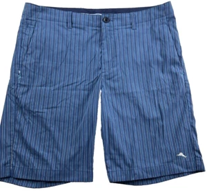 Pantalones Cortos Tommy Bahmama Mezcla Nailon Rayas Para Hombre Talla 35 - Imagen 1 de 9