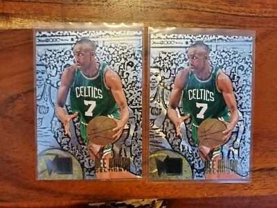 1995-96 Metal Silver Spotlight #5 Dee Brown Boston Celtics (2)  - Image 1 of 2