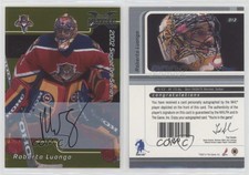 2002 ITG Be A Player Signature Series 2001-02 Buybacks Gold Roberto Luongo Auto