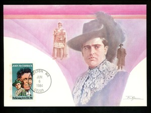 US FDC #2090 Fleetwood Maximum Card 1984 Boston MA John McCormack music arts