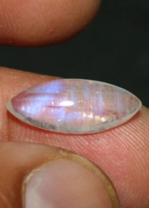 Piedra lunar, cabujón piedra lunar natural, piedra lunar marquesa cabinas sueltas 3,90 quilates - Imagen 1 de 3