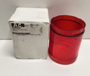 NEW OLD STOCK! EATON RED STACK LIGHT LENS E26S39 - Picture 1 of 1