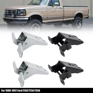 4Pcs Door Hinge Upper Lower Left & Right Side For 1980-1997 Ford F150 F250 F350 - Bild 1 von 18