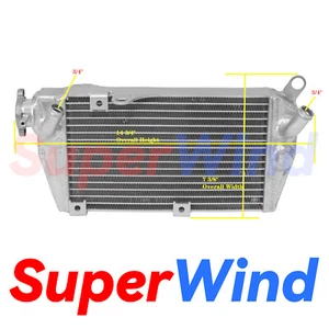 SuperWind for Radiator Kawasaki KLR650 KLR 650 1987-2007 2006 2005 2004 2003 02 - Picture 1 of 5
