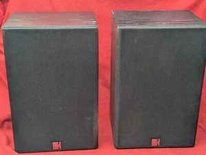 Kef C35 Uni-Q Technology Bookshelf Speakers Tested Amp Home Stereo Audio - Picture 1 of 24