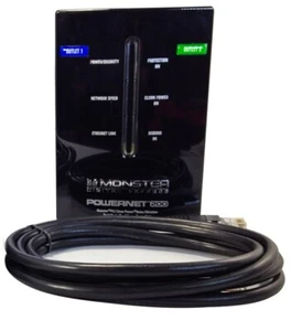 Monster Cable Digital PowerNet 200 Ethernet Expansion Adapter 200 Mbps - Single - Picture 1 of 1