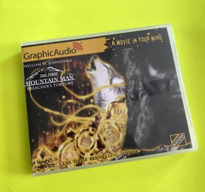 SEALED - The First Mountain Man: Preacher's Fortune - Graphic Audio MP3 CD - Imagem 1 de 2