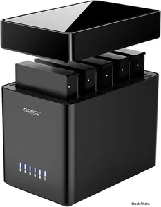 ORICO External 3.5 Inch Hard Drive Enclosure 5 Bay DS500U3, New Open Box - Picture 1 of 15