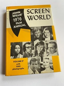 Screen World Book Vol 27 1976 John WIllis' 1000 Pictures Stats 1975 Movie Season - Picture 1 of 9