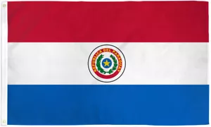 Paraguay Flagge 3x5ft Flagge Paraguay Paraguayer Flagge 3x5 Hausflagge - Bild 1 von 2