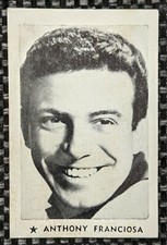 Chucklers Weekly - Anthony Franciosa #16 of 28 - 1958. Film / Movie Star card.