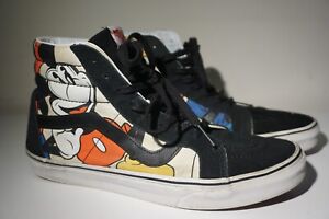 Chaussures à lacets hautes en toile Vans x Disney Mickey and Friends Sk8-hi pour hommes 11