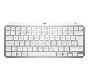 Logitech MX Keys Mini Bluetooth Tastatur Win Mac Skandinavisch QWERTY gray Bulk - Bild 1 von 4