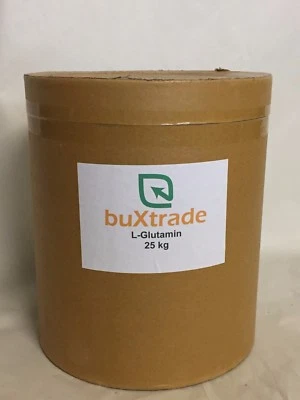 BUXTRADE24 25 kg | L-Glutamin | Aminosäure Glutamine | Eiweiss | Buxtrade