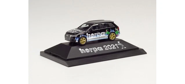 Herpa 102179 - 1/87 Audi Q7 " Herpa Weihnachts-Pkw 2021 " - Nuovo - Immagine 1 di 1