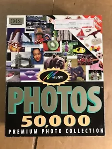 IMSI Master Photos 50,000 Premium Photo Collection Vintage Software New RARE - Picture 1 of 6