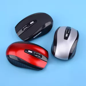 2.4GHz Wireless Optical Mouse 1600 DPI Cordless Mice+Receiver for PC Laptop hq - Picture 1 of 4