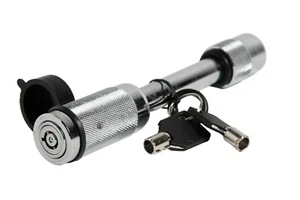 Hitch Pin Lock Swivel With 2 Keys & Cover truck trailer Receiver 5/8" universal - Picture 1 of 6