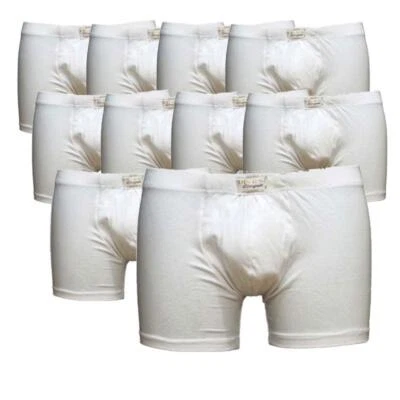 10 pezzi Boxer Uomo Divino Cotone Elasticizzato Varie Taglie 100% Made in Italy - Immagine 1 di 3