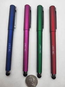 Stylus-pen; 4 Soft Touch THEA GEL PEN with Stylus tip, by JWE Inc. - Picture 1 of 9