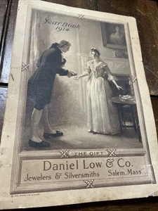 1914 DANIEL LOW & CO. Jewelers & Silversmiths Catalog Salem Massachusetts - Foto 1 di 6