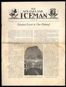 The New England Iceman 10 1929 Boston Ice Industry National Convention - Imagen 1 de 1