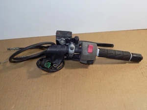 Front Brake Master Throttle Right Switch Clipon Handlebar Kawasaki Ninja 250R - Foto 1 di 8