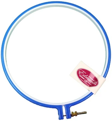Frank A. Edmunds Plastic Embroidery Hoop 8" Blue - Image 1 of 3