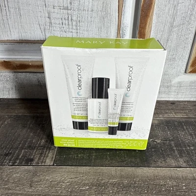 Sistema hidratante tónico gel tamaño viaje MARY KAY Clearproof Acné System The Go nuevo en caja Foto 1 de 4