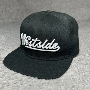Westside Love Hombres Gorra Snapback Talla Negra Nueva - Imagen 1 de 10
