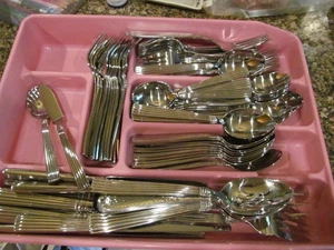 *Reed & Barton CRESCENDO II Edelstahl 18/10 Silberbesteck Besteck Set 78 Teile - Bild 1 von 3