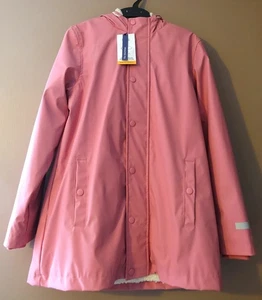 GIRLS M&S STORMWEAR FLEECE LINED RAIN JACKET THE MARITIME Age 12-13 Years NEW - Picture 1 of 8