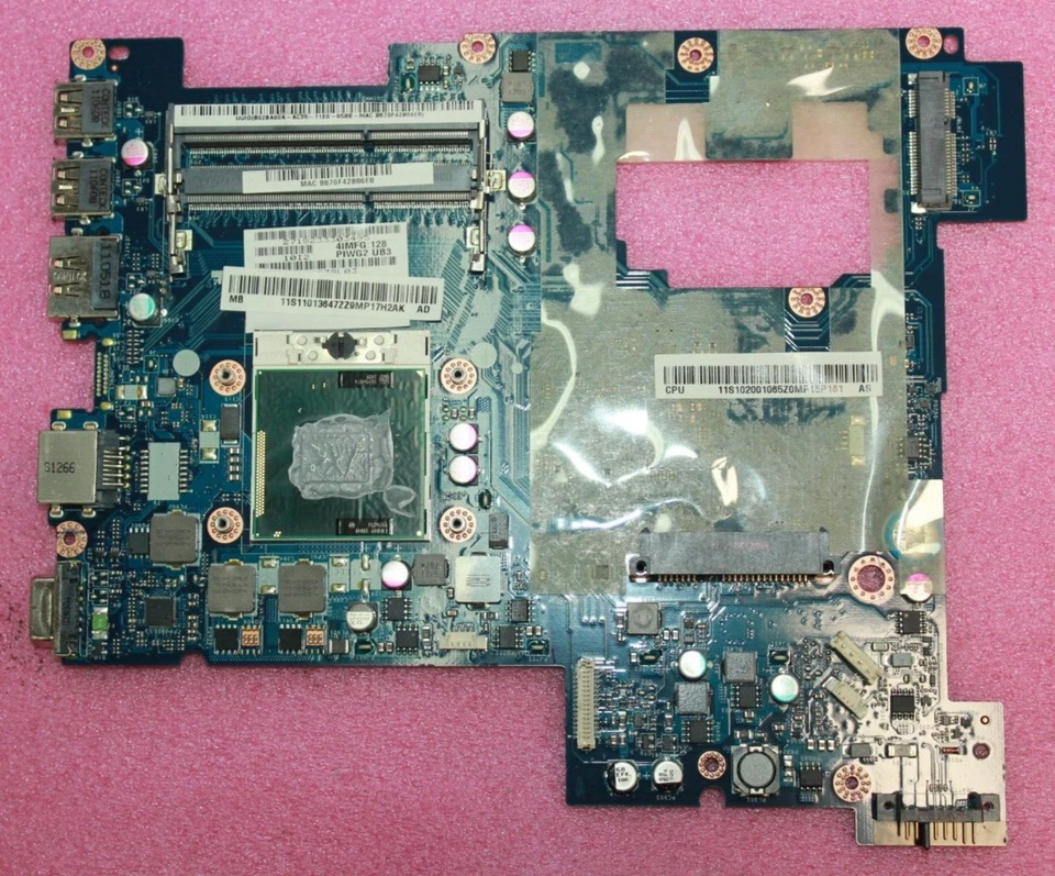 Lenovo G570 Motherboard with Intel i3-2350M P/N 102001065 - Image 1 of 2