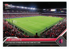 2023 Topps Now MLS St. Louis City SC First Home Game Card #18