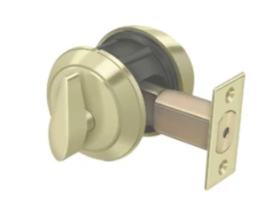 Deltana Commercial Single Cylinder Deadbolt | Grade 1 - Picture 1 of 5
