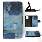 FLIP CASE FOR APPLE IPHONE|EDVARD MUNCH - KISS BY THE WINDOW ART PAINT