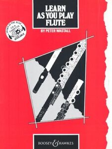 Learn As You Play Flute by Peter Wastall Paperback Book The Cheap Fast Free Post