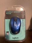 BRAND NEW Logitech Compact Wireless Mouse -- Blue