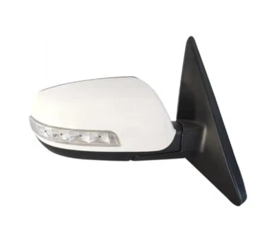 Conjunto de espejo retrovisor lateral derecho para Kia Sorento XM SUV 2009-2014 9 pines blanco Foto 1 de 3