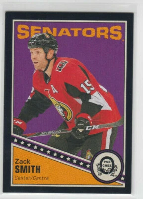 19/20 OPC Ottawa Senators Zack Smith Black card #399 Ltd #7/100 - Image 1 of 2